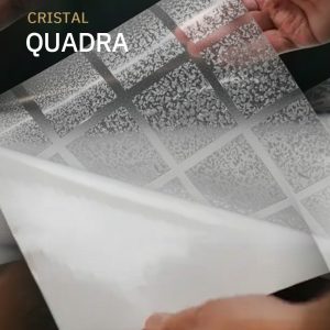 Adesivo Cristal Quadra Jateado JATALLQUA122