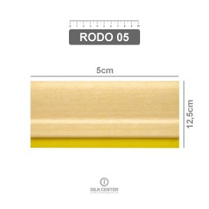 RODO PU PPN 70SH 8MM AMARELO 05CM