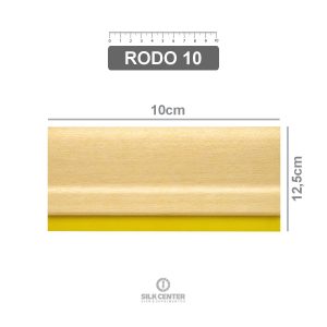 RODO PU PPN 70SH 8MM AMARELO 10CM