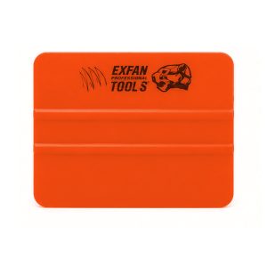 ESPATULA RETANGULAR SEMI FLEX LARANJA NEON - 502338