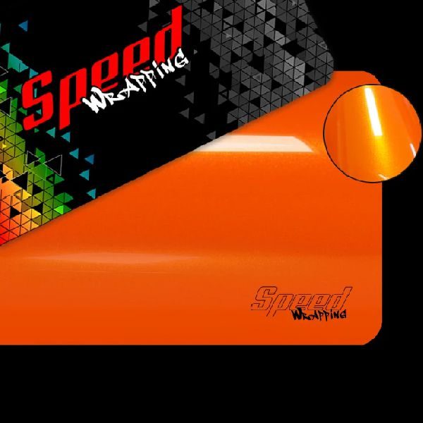 Adesivo Candy Gold Racing Orange Pet