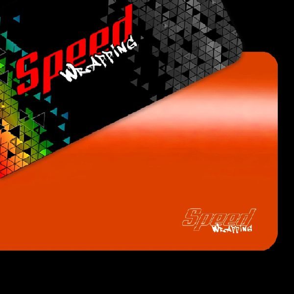 Adesivo Matte Orange Speed Wrapping