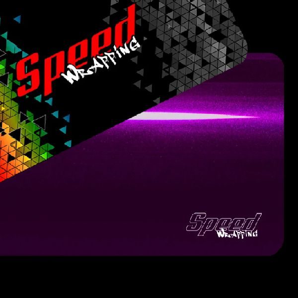 Adesivo Satin Mettalic Glossy Grape Purple Speed Wrapping