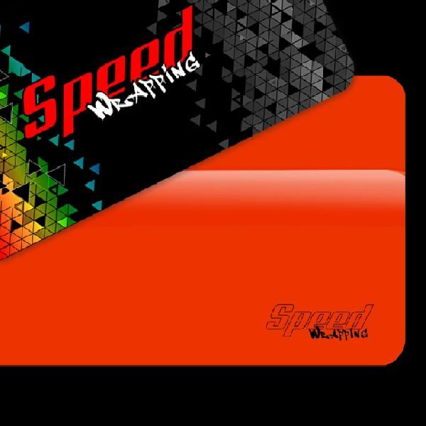 Adesivo Super Gloss Bright Orange Pet Speed Wrapping